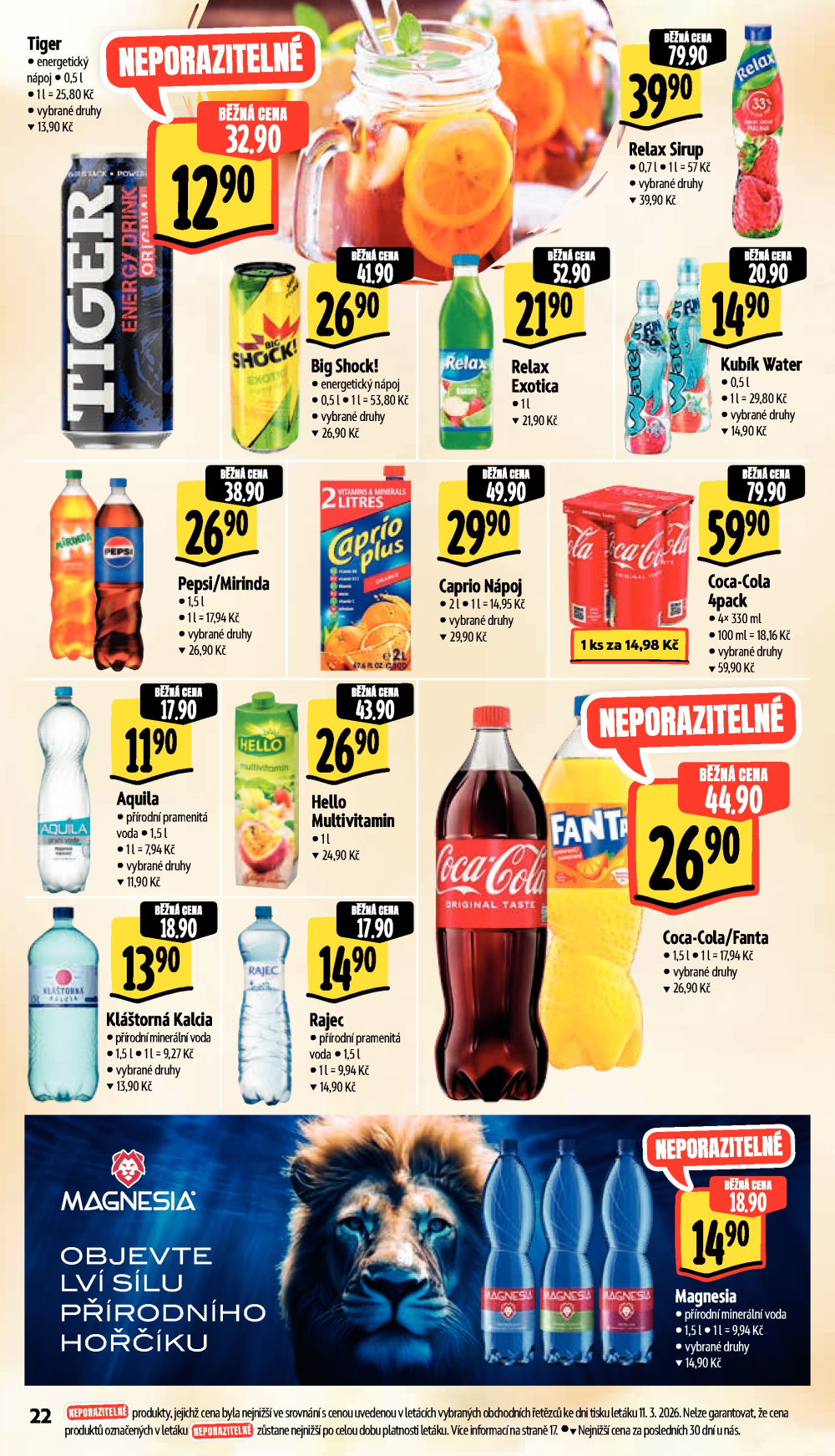 Leták Albert Supermarket leták - Brno, Ečerova - strana 34