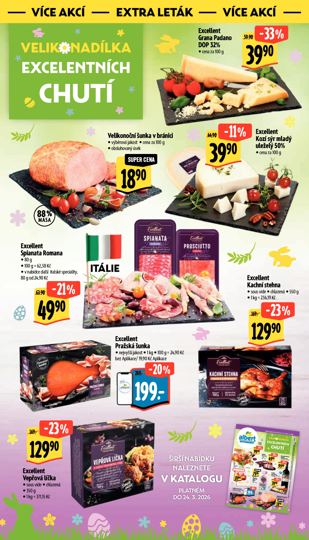 Leták Albert Supermarket leták - Brno, Ečerova - strana 40