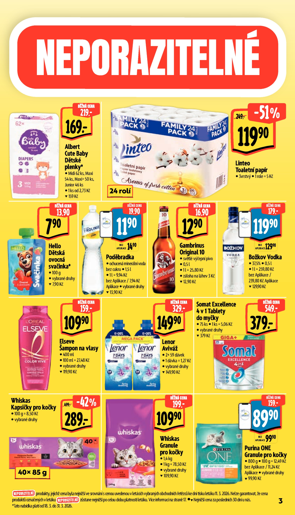 Leták Albert Supermarket leták - Brno, Ečerova - strana 7