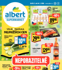 Akční leták Albert Supermarket 