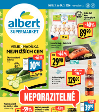 Akční leták Albert Supermarket 