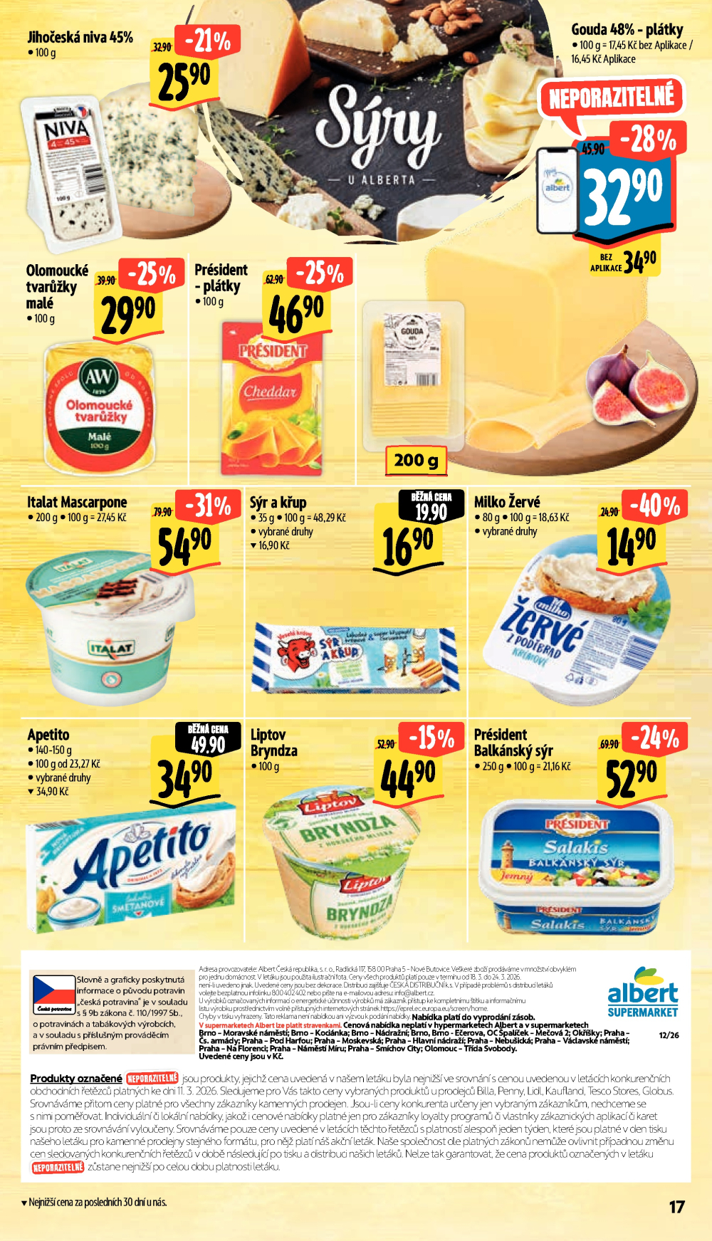 Leták Albert Supermarket leták - strana 25