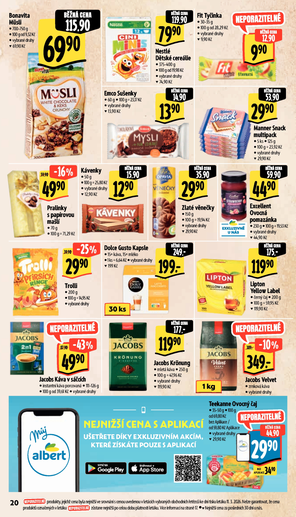 Leták Albert Supermarket leták - strana 28