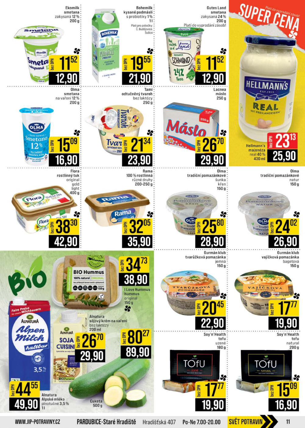 Leták JIP leták CC Cash & Carry - České Budějovice, Most, Náchod, Svoboda nad Úpou, Sušice - strana 11