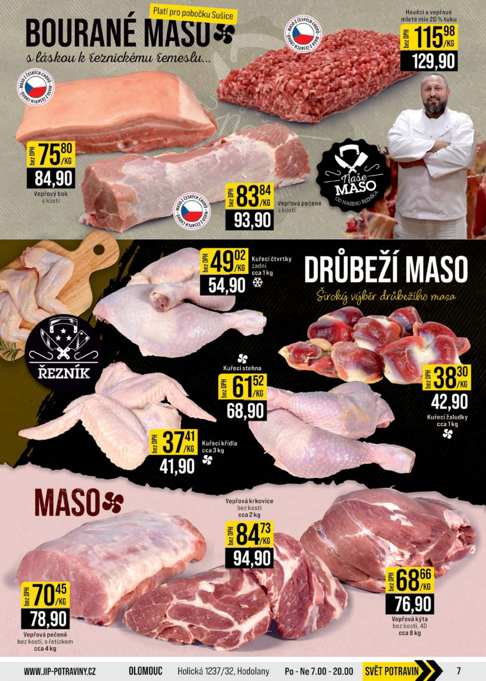 Leták JIP leták CC Cash & Carry - České Budějovice, Most, Náchod, Svoboda nad Úpou, Sušice - strana 7