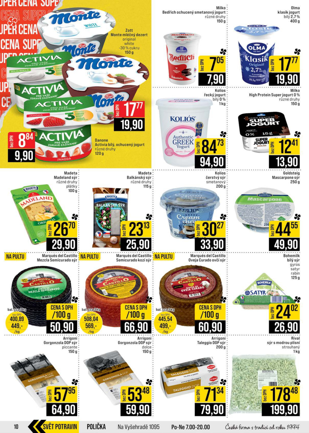 Leták JIP leták CC Cash & Carry - Brno, Ostrava, Praha, Polička, Olomouc, Karlovy Vary, Zlín, Jilemnice, Pardubice - strana 10