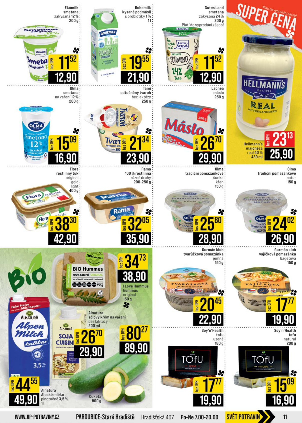 Leták JIP leták CC Cash & Carry - Brno, Ostrava, Praha, Polička, Olomouc, Karlovy Vary, Zlín, Jilemnice, Pardubice - strana 11