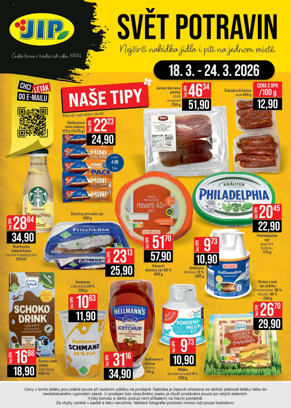 Leták JIP leták CC Cash & Carry - Brno, Ostrava, Praha, Polička, Olomouc, Karlovy Vary, Zlín, Jilemnice, Pardubice - strana 24