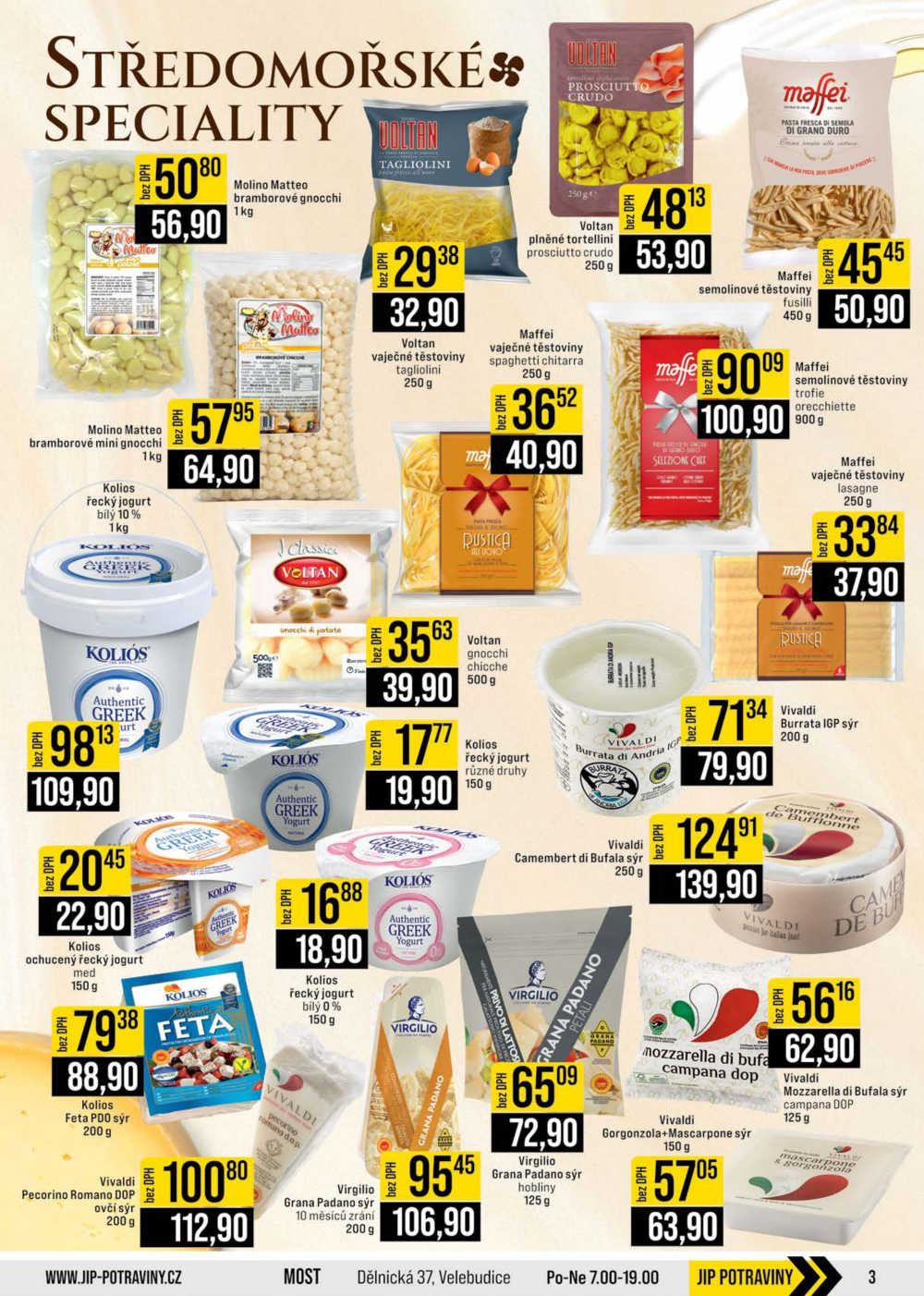 Leták JIP leták CC Cash & Carry - Brno, Ostrava, Praha, Polička, Olomouc, Karlovy Vary, Zlín, Jilemnice, Pardubice - strana 3