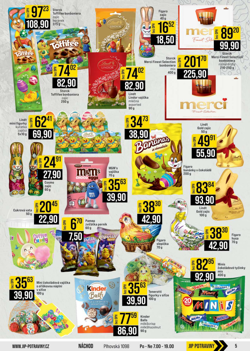 Leták JIP leták CC Cash & Carry - Brno, Ostrava, Praha, Polička, Olomouc, Karlovy Vary, Zlín, Jilemnice, Pardubice - strana 5