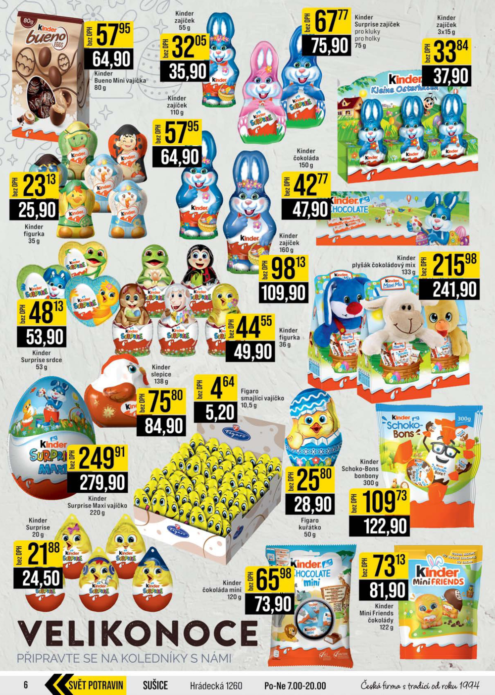 Leták JIP leták CC Cash & Carry - Brno, Ostrava, Praha, Polička, Olomouc, Karlovy Vary, Zlín, Jilemnice, Pardubice - strana 6