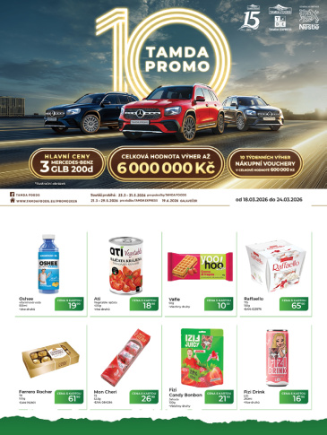 TAMDA FOODS leták