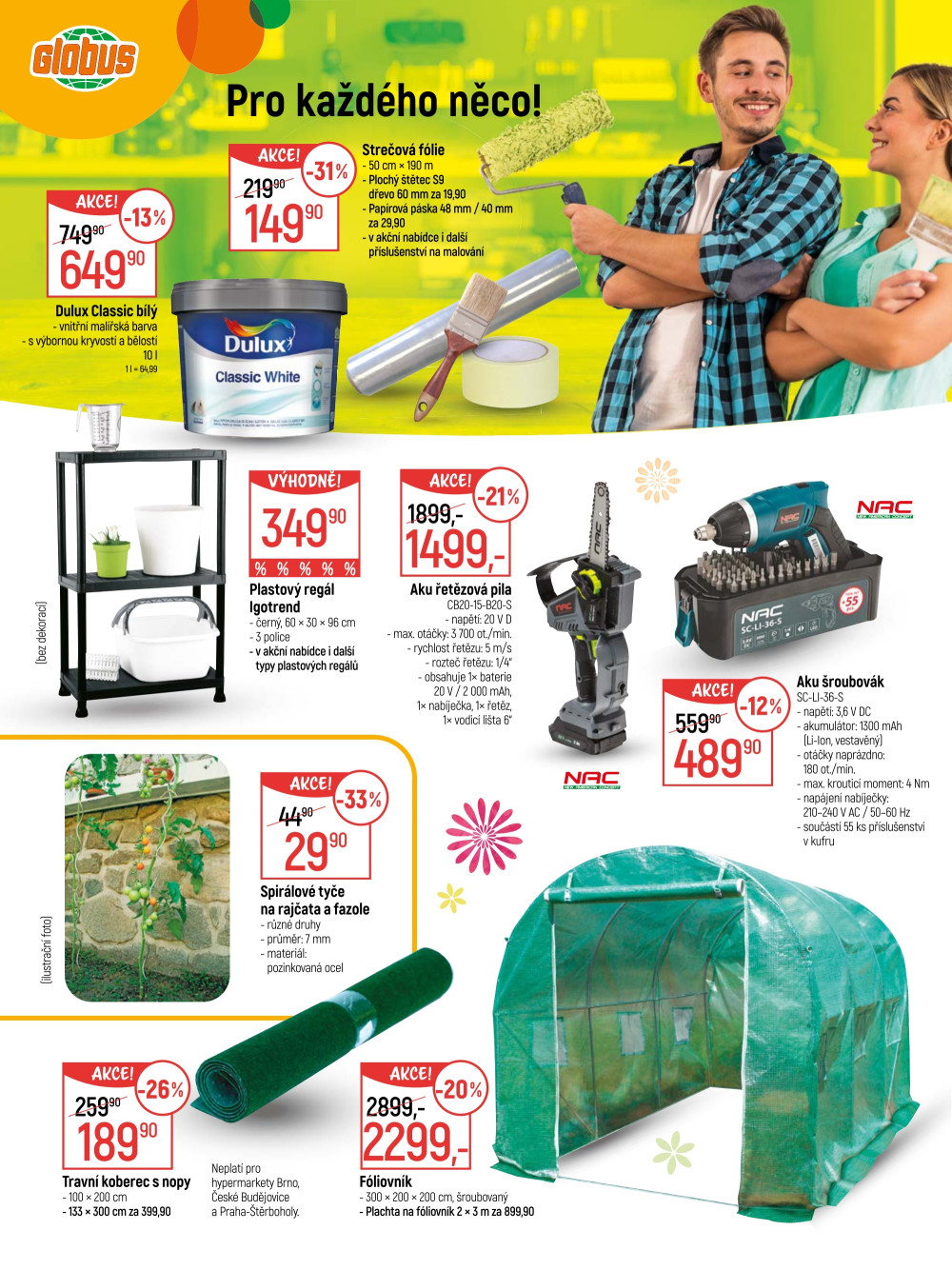 Leták Globus leták - Přivítejte jaro! - strana 10