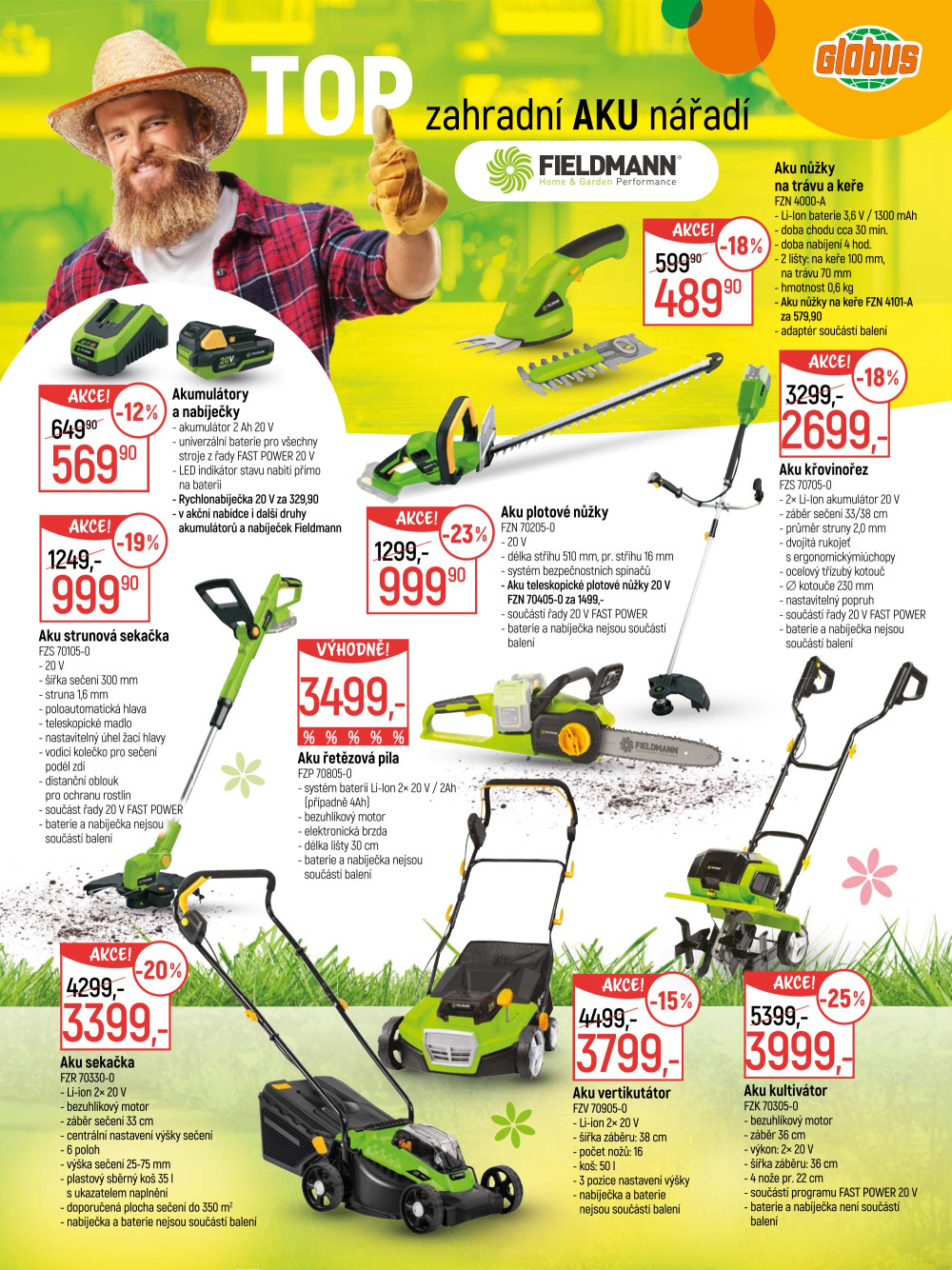 Leták Globus leták - Přivítejte jaro! - strana 9