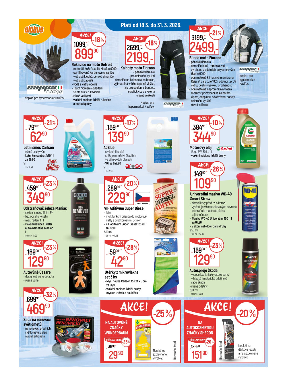 Leták Globus leták Praha - Černý Most - strana 16