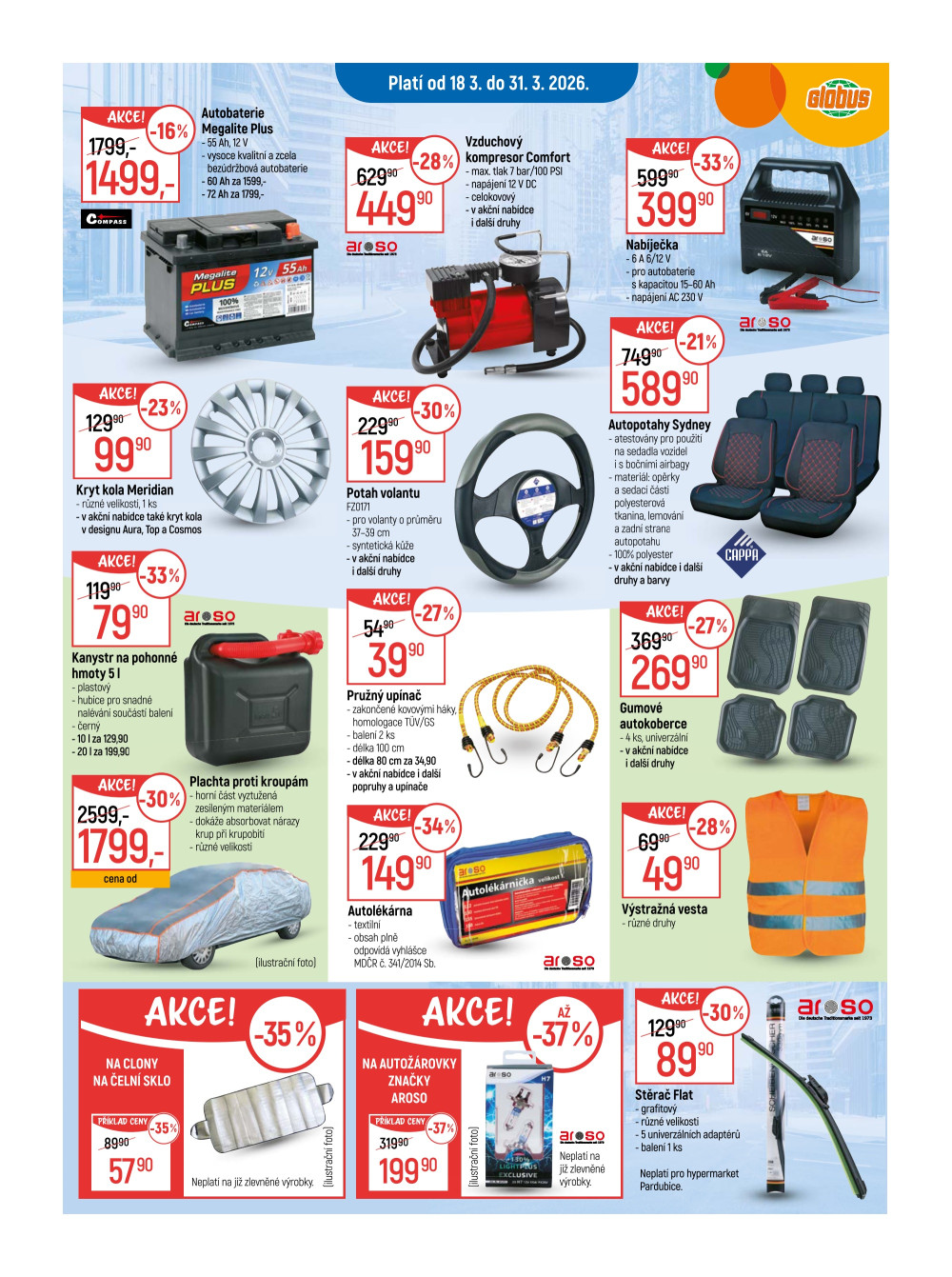 Leták Globus leták Praha - Černý Most - strana 17