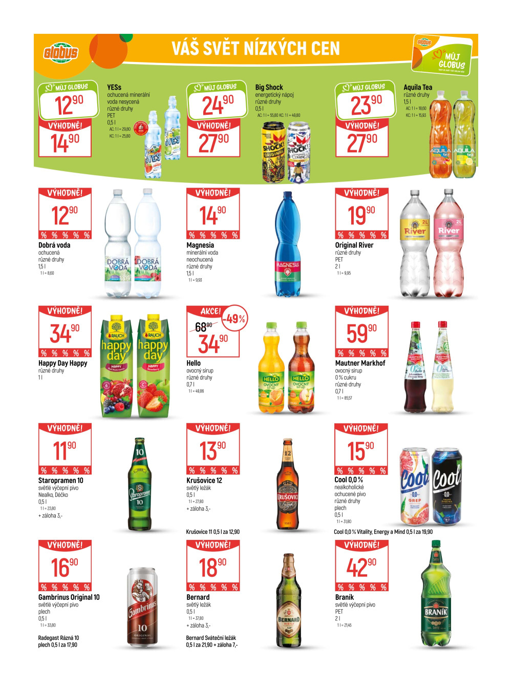 Leták Globus leták Praha - Černý Most - strana 30