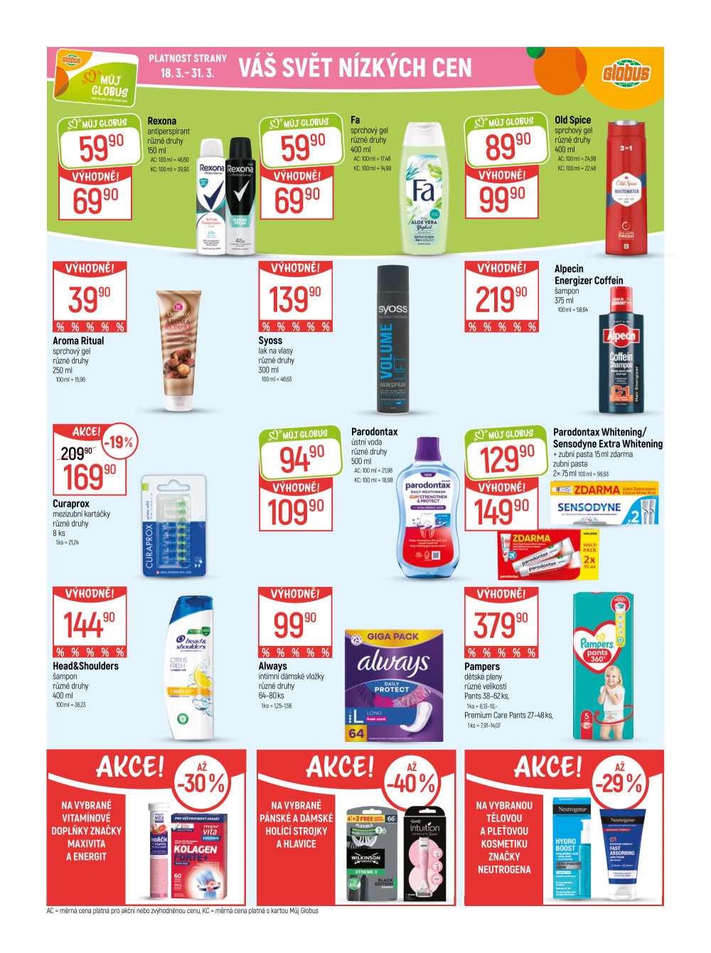 Leták Globus leták Praha - Černý Most - strana 32