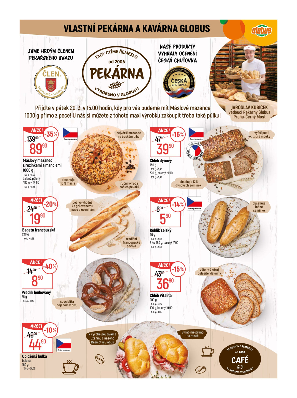 Leták Globus leták Praha - Černý Most - strana 6