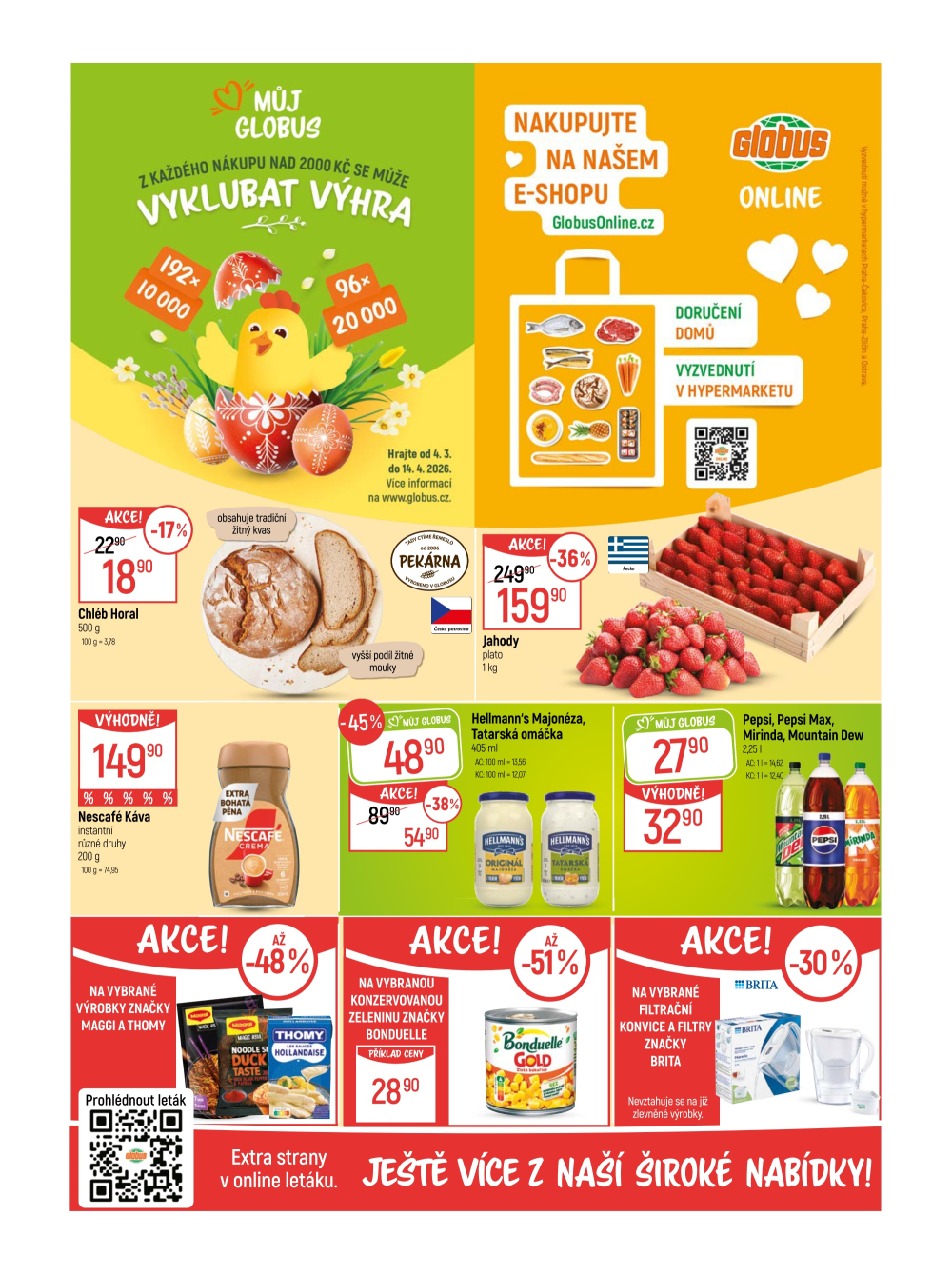 Leták Globus leták Praha - Čakovice - strana 2