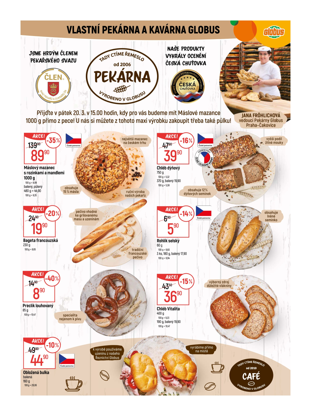 Leták Globus leták Praha - Čakovice - strana 6