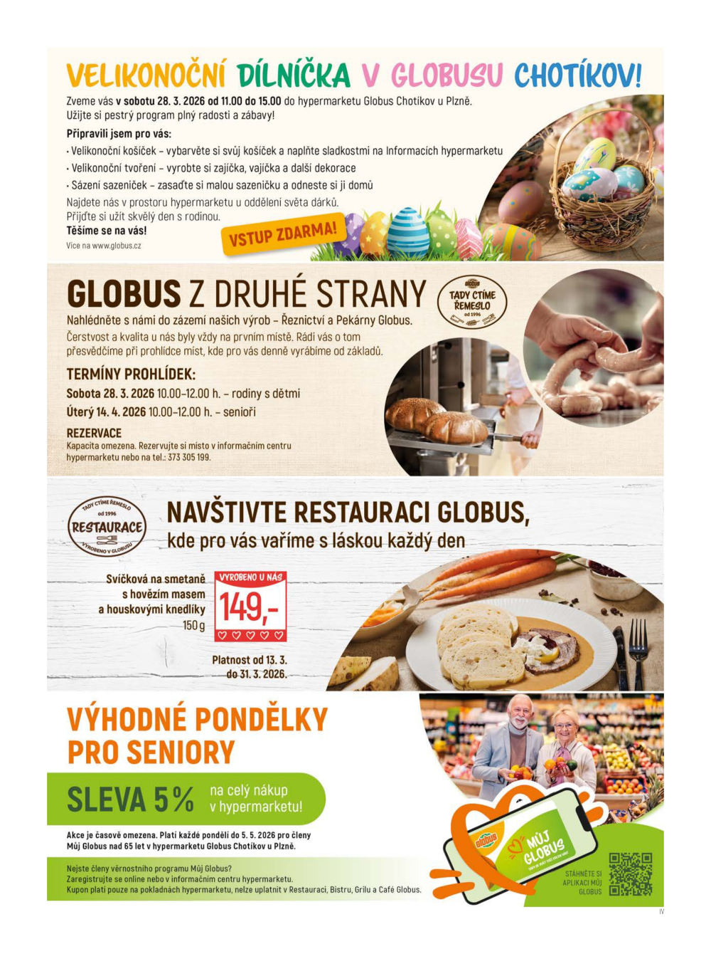 Leták Globus leták Chotikov (Plzeň) - strana 6