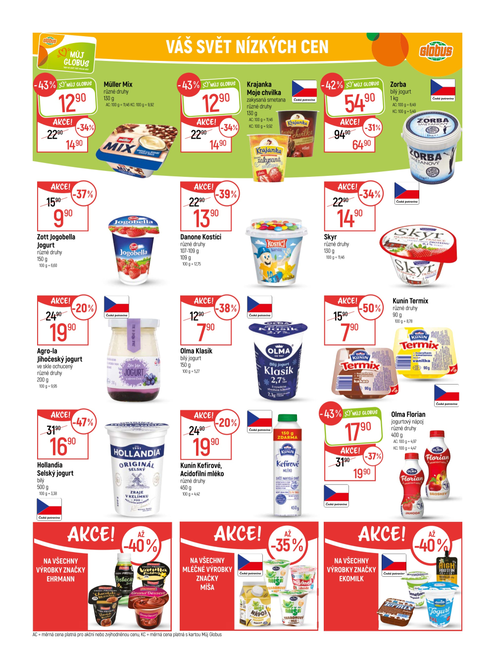 Leták Globus leták Praha - Štěrboholy - strana 16