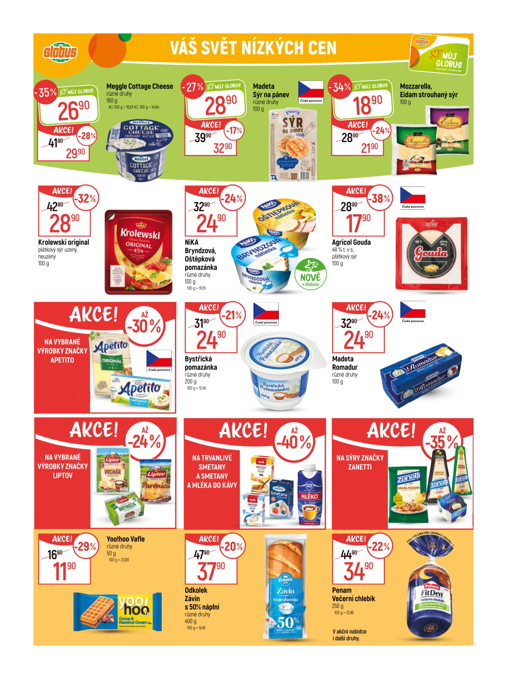 Leták Globus leták Praha - Štěrboholy - strana 17