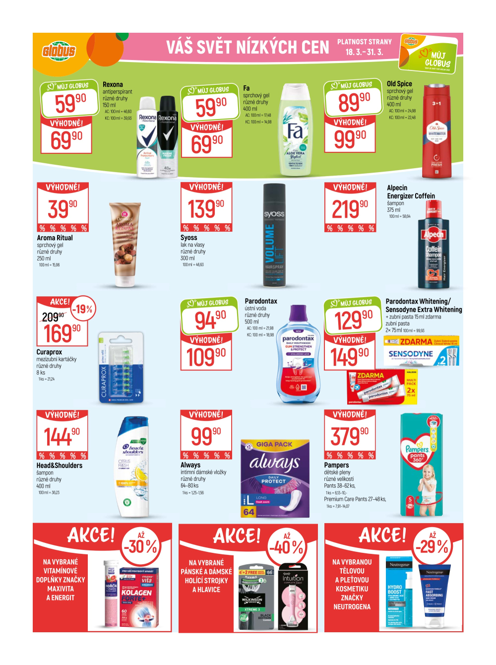 Leták Globus leták Praha - Štěrboholy - strana 29