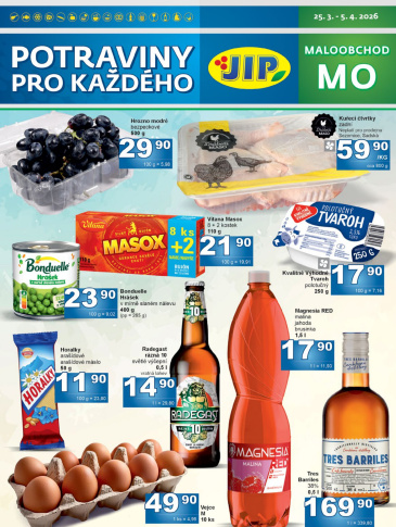 JIP leták maloobchod