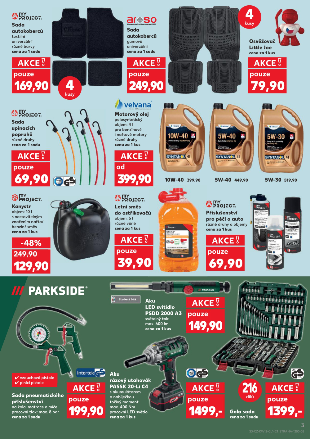 Leták Kaufland leták - Spotřební zboží - strana 3