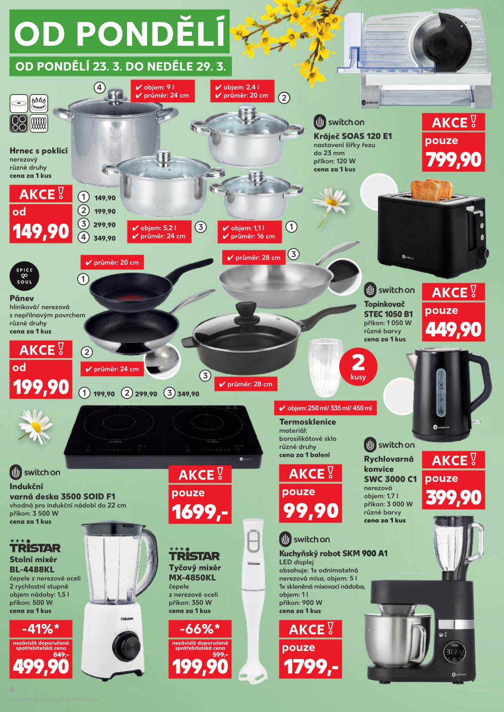 Leták Kaufland leták - Spotřební zboží - strana 4