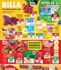 Akční leták BILLA malý 