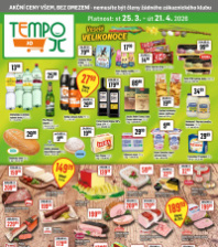 Akční leták TEMPO  JO