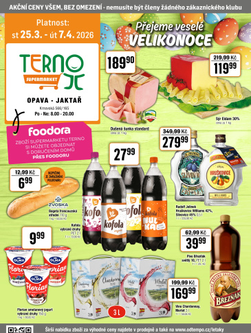 TEMPO leták - Terno Opava - Jaktář