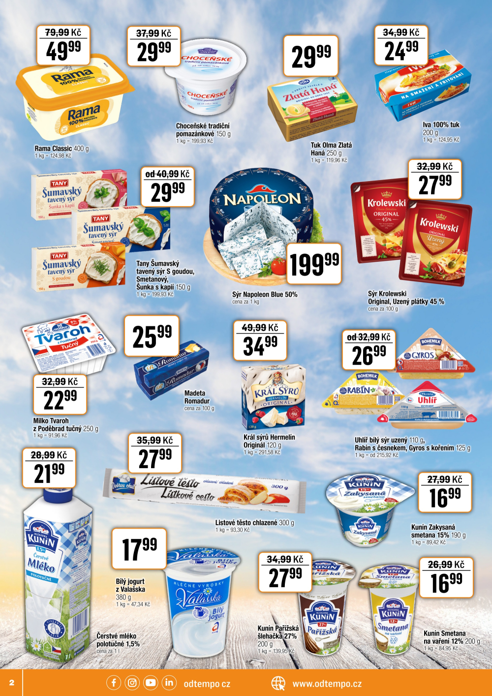 Leták TEMPO leták - Terno Opava - Jaktář - strana 2