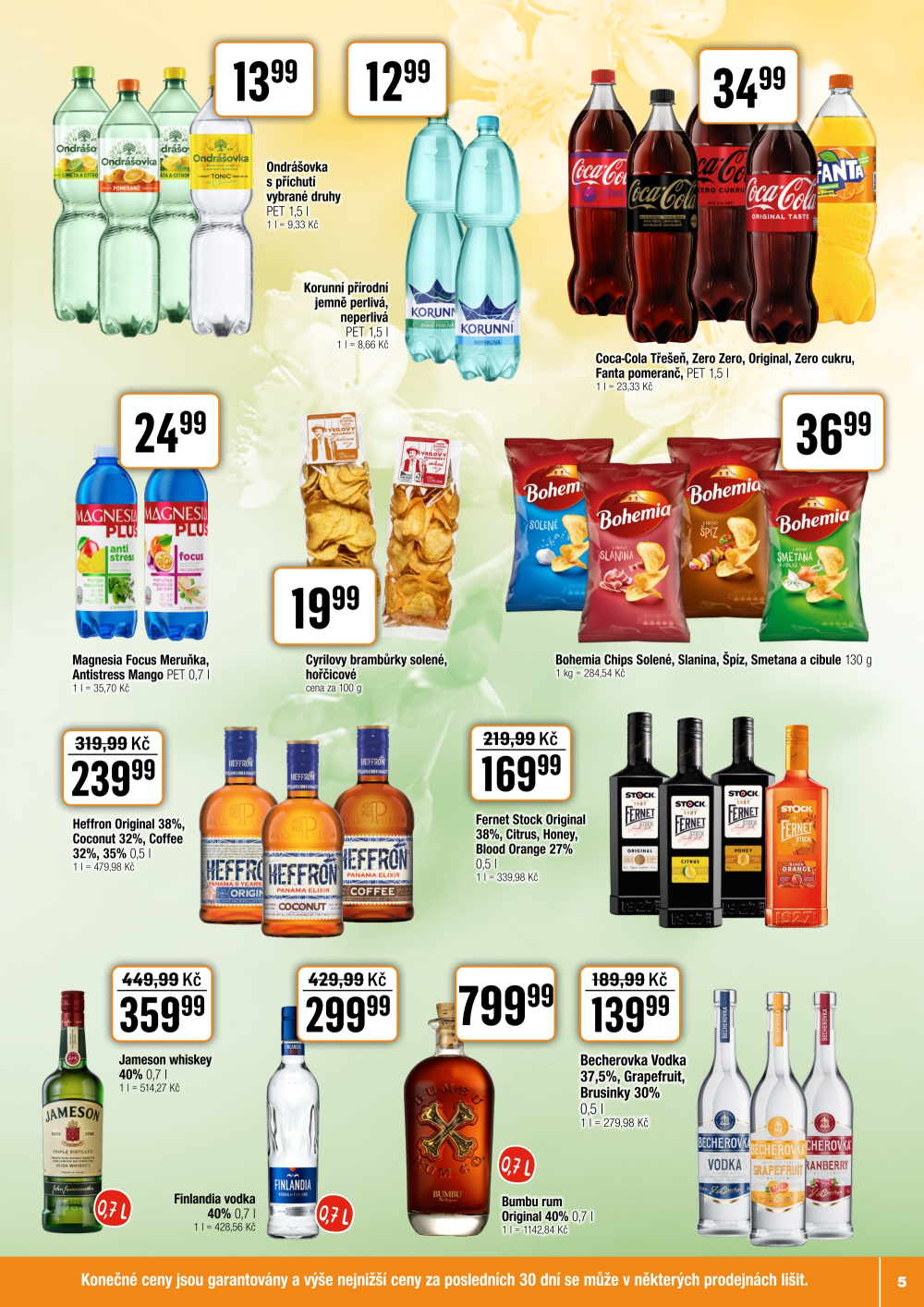 Leták TEMPO leták - Terno Opava - Jaktář - strana 5