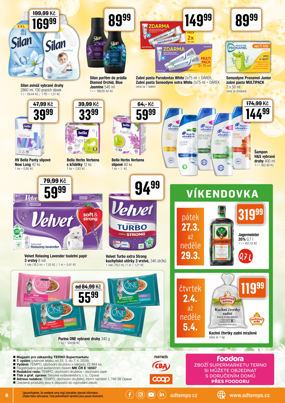 Leták TEMPO leták - Terno Opava - Jaktář - strana 8
