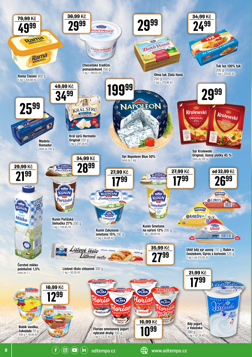 Leták TEMPO leták - strana 2