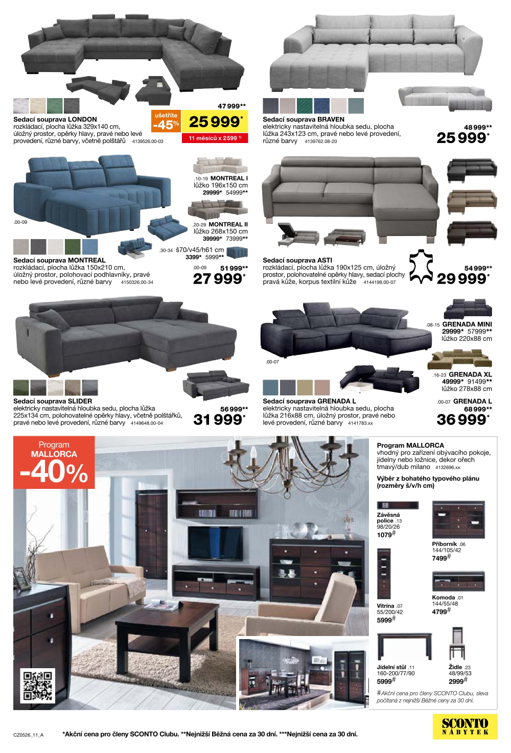 Leták SCONTO Nábytek leták - strana 11