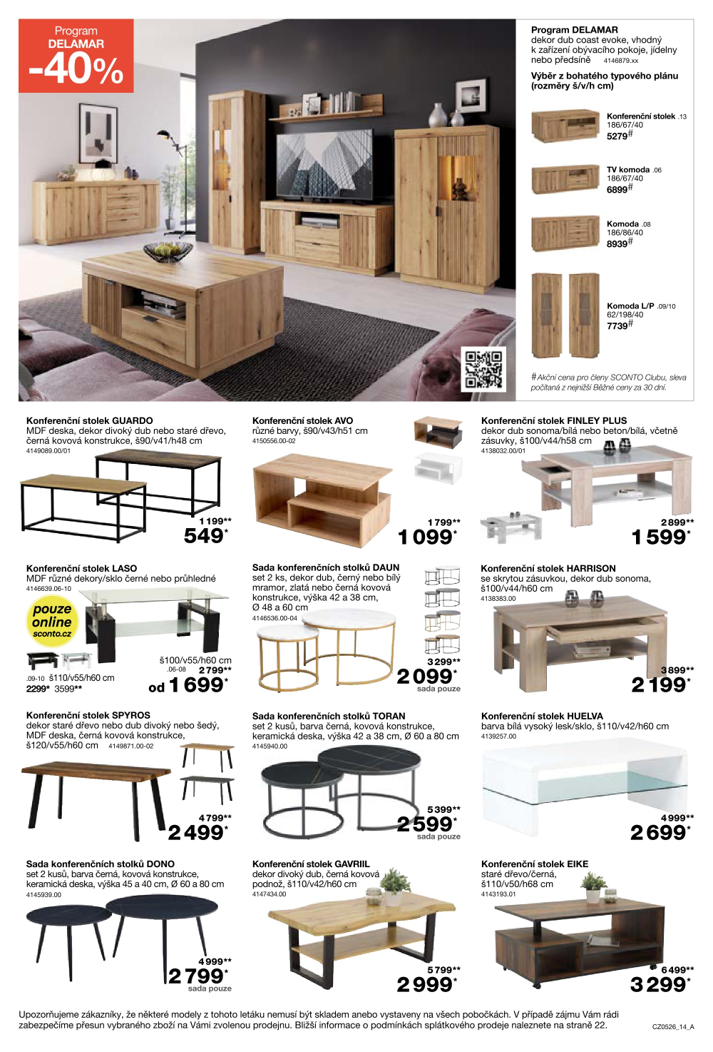 Leták SCONTO Nábytek leták - strana 14