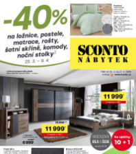 Akční leták SCONTO Nábytek 