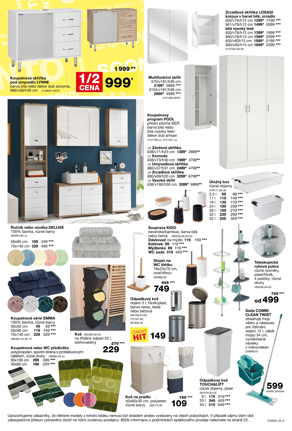 Leták SCONTO Nábytek leták - strana 20