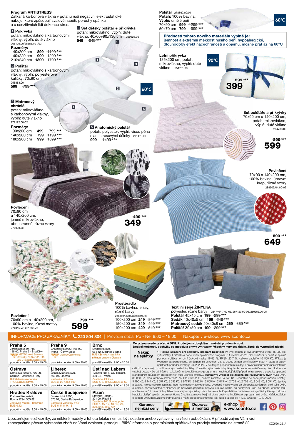 Leták SCONTO Nábytek leták - strana 22