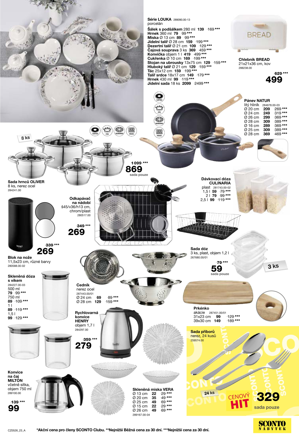 Leták SCONTO Nábytek leták - strana 23