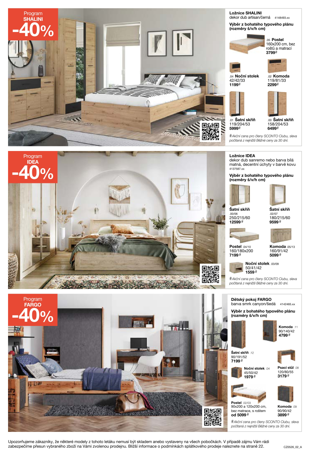 Leták SCONTO Nábytek leták - strana 2