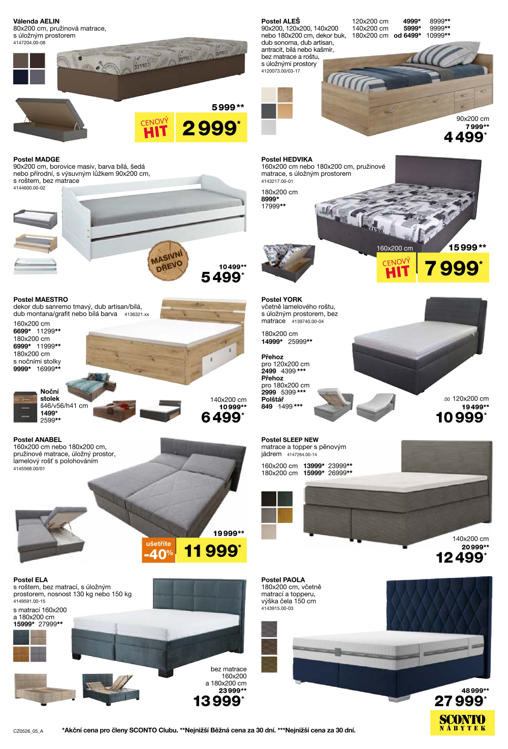 Leták SCONTO Nábytek leták - strana 5