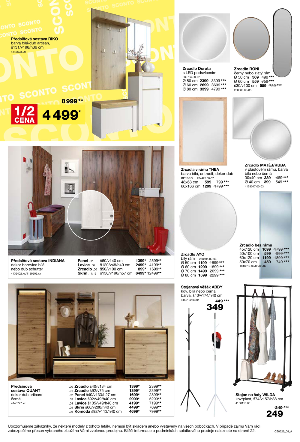 Leták SCONTO Nábytek leták - strana 8