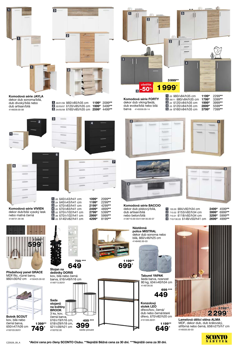 Leták SCONTO Nábytek leták - strana 9