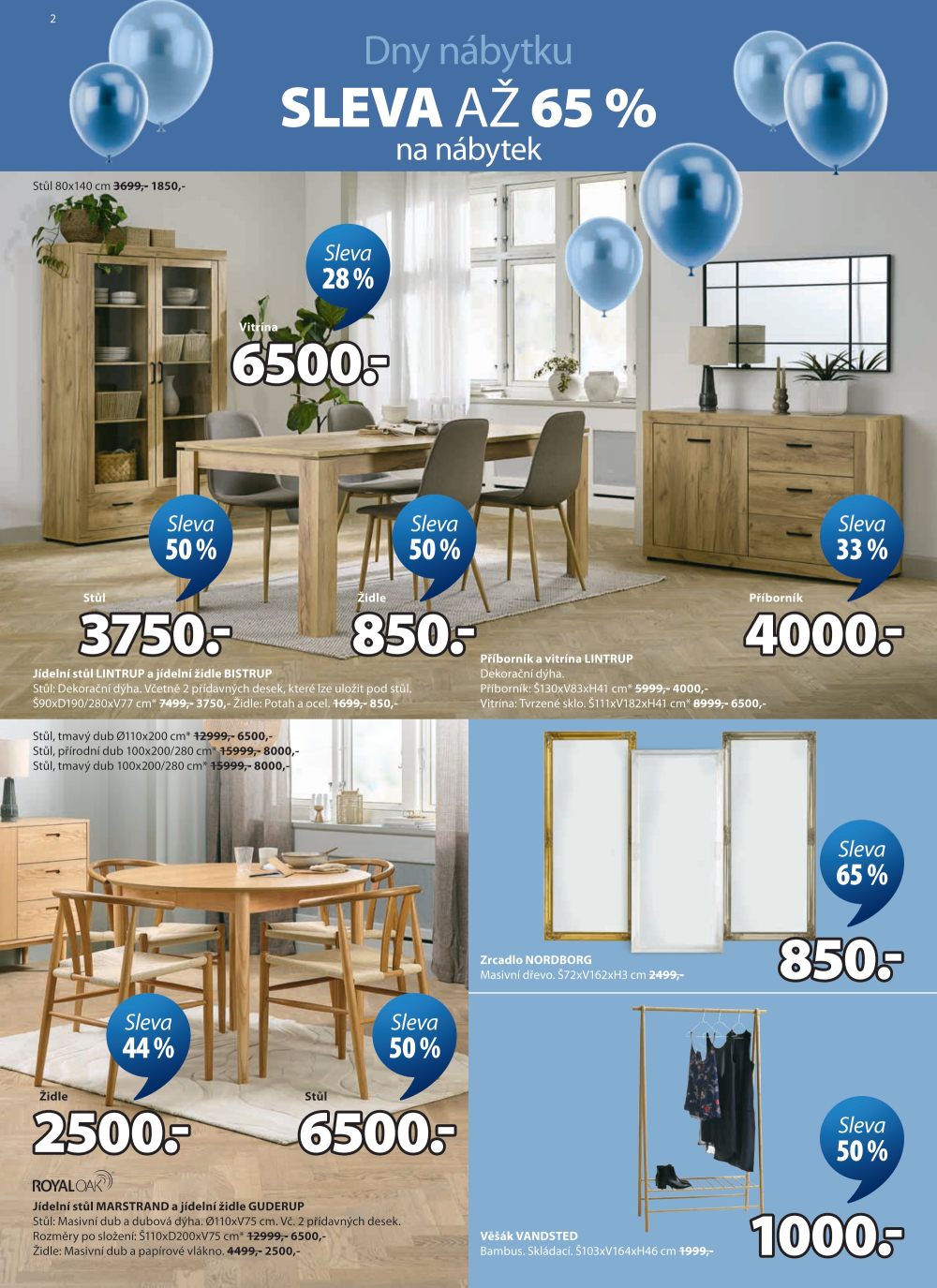 Leták Jysk leták - Výprodej až 65 % - strana 3